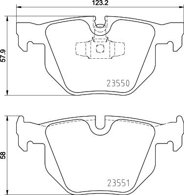 DON PCP1324 - Bremžu uzliku kompl., Disku bremzes www.autospares.lv