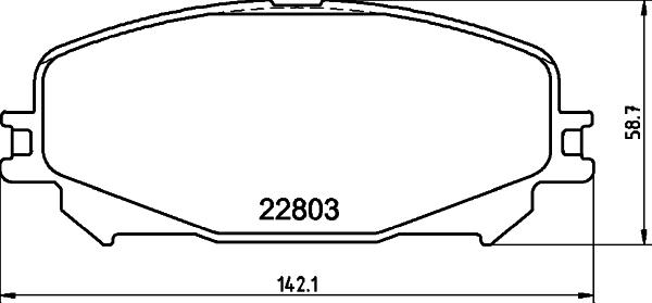 DON PCP1790 - Bremžu uzliku kompl., Disku bremzes www.autospares.lv