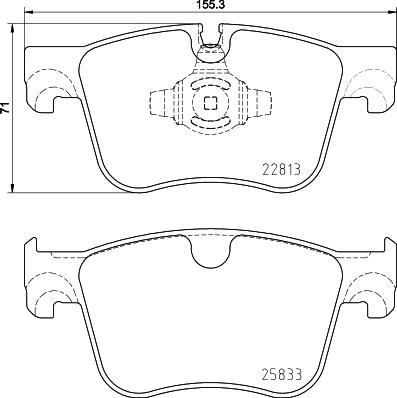 DON PCP1723 - Bremžu uzliku kompl., Disku bremzes www.autospares.lv