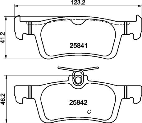 DON PCP2000 - Bremžu uzliku kompl., Disku bremzes www.autospares.lv