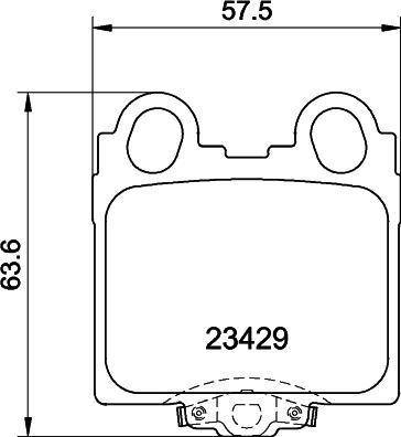 DON PCP2189 - Bremžu uzliku kompl., Disku bremzes autospares.lv