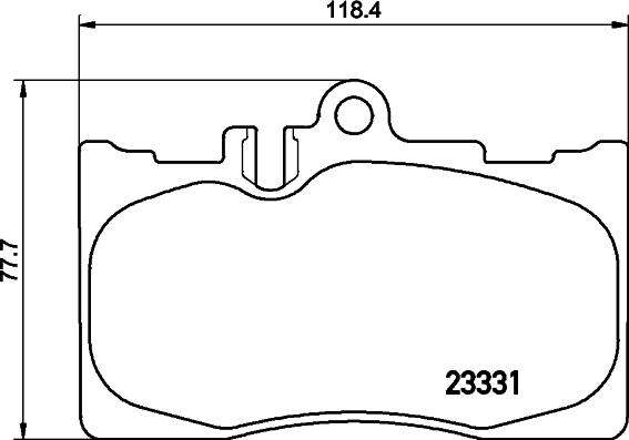 DON PCP2186 - Bremžu uzliku kompl., Disku bremzes www.autospares.lv