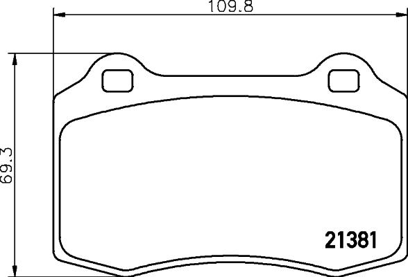 DON PCP2135 - Bremžu uzliku kompl., Disku bremzes www.autospares.lv