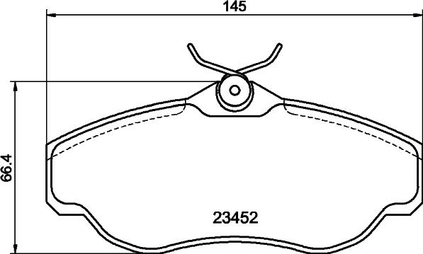 DON PCP2174 - Bremžu uzliku kompl., Disku bremzes www.autospares.lv