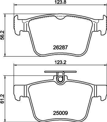 DON PCP2244 - Bremžu uzliku kompl., Disku bremzes www.autospares.lv