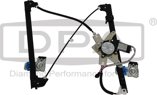 DPA 88370536702 - Window Regulator www.autospares.lv