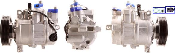 DRI 700510459 - Compressor, air conditioning www.autospares.lv