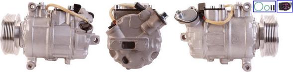 DRI 700510830 - Compressor, air conditioning www.autospares.lv