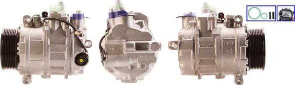 DRI 700510700 - Compressor, air conditioning www.autospares.lv