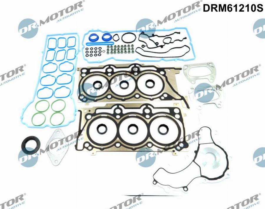 Dr.Motor Automotive DRM61210S - Blīvju komplekts, Dzinējs www.autospares.lv