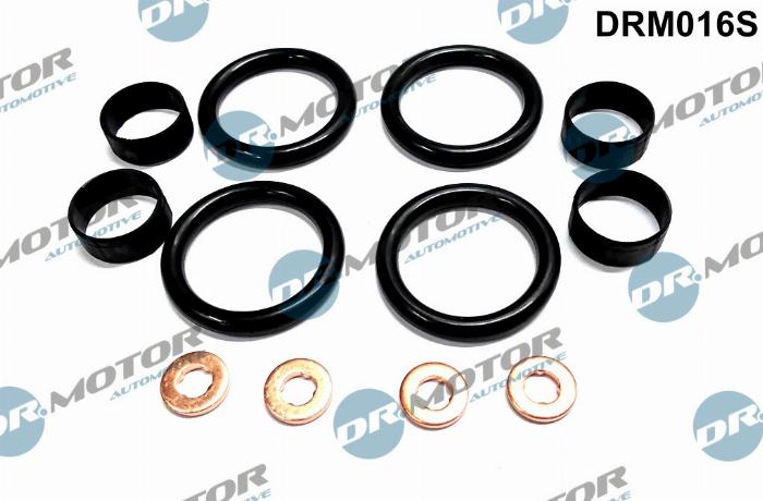 Dr.Motor Automotive DRM016S - Blīvgredzenu komplekts, Iesmidzināšanas sprausla autospares.lv