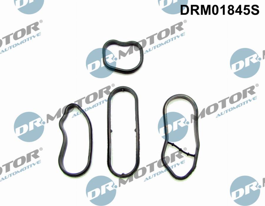 Dr.Motor Automotive DRM01845S - Blīvju komplekts, Eļļas radiators www.autospares.lv