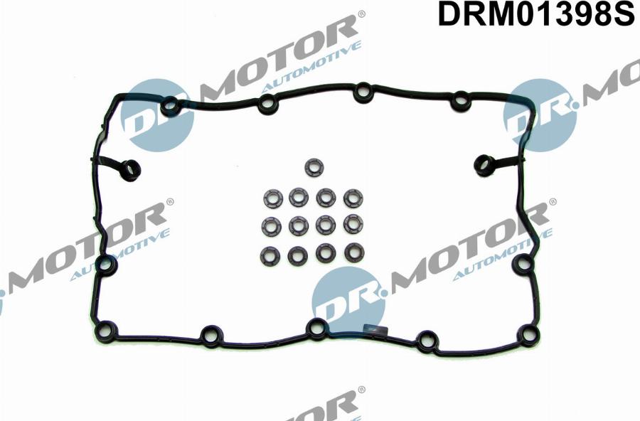 Dr.Motor Automotive DRM01398S - Gasket Set, cylinder head cover www.autospares.lv