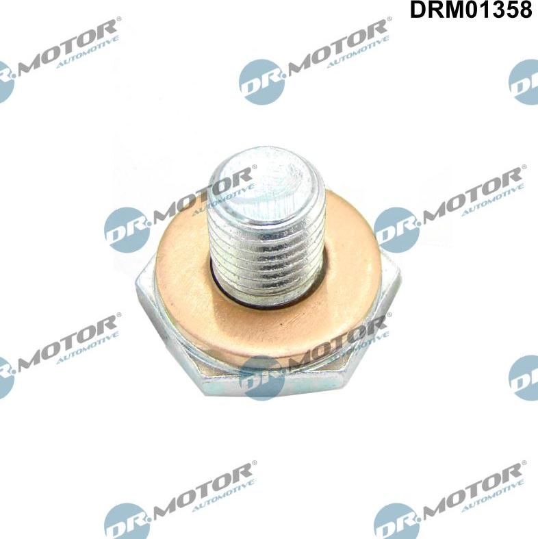 Dr.Motor Automotive DRM01358 - Резьбовая пробка, масляный поддон www.autospares.lv