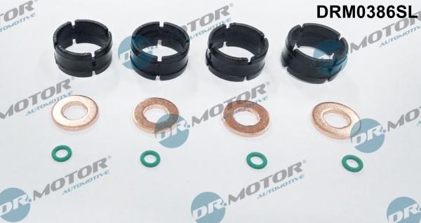 Dr.Motor Automotive DRM0386SL - Blīvju komplekts, Iesmidzināšanas sprausla autospares.lv