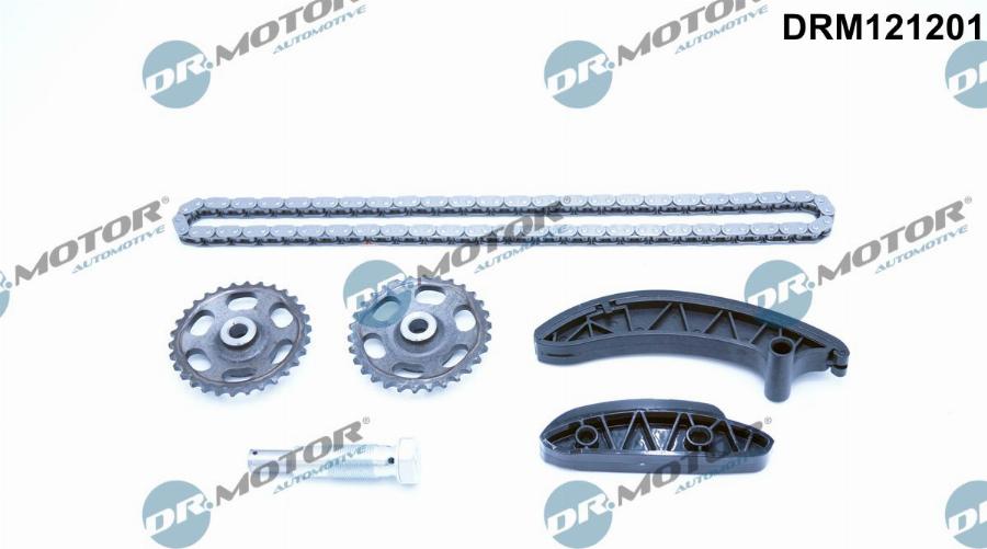 Dr.Motor Automotive DRM121201 - Sadales vārpstas piedziņas ķēdes komplekts www.autospares.lv