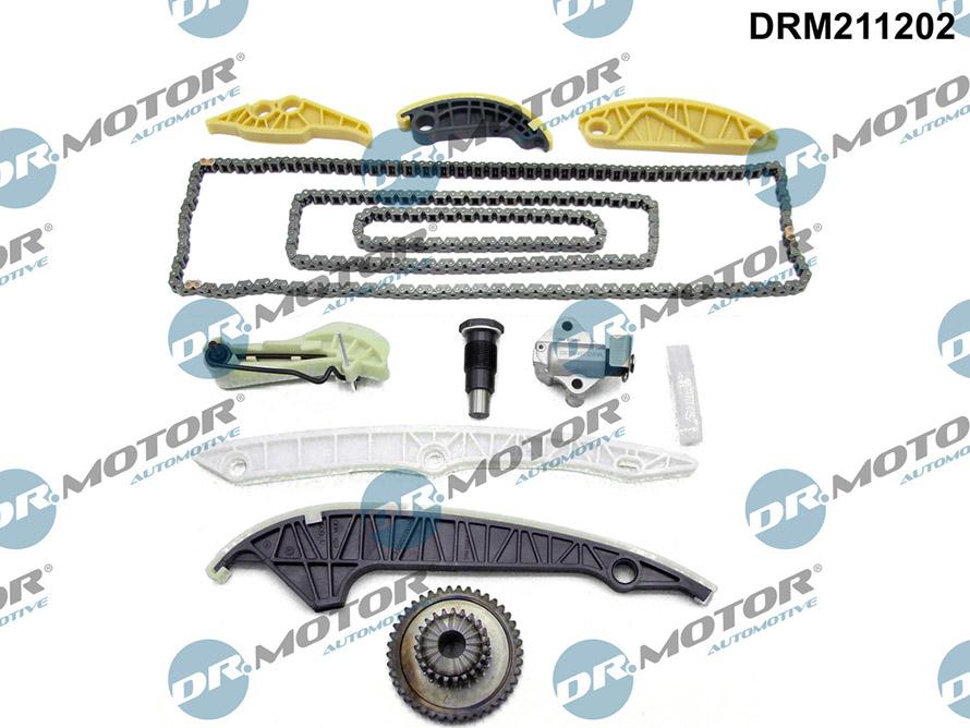 Dr.Motor Automotive DRM211202 - Комплект цепи привода распредвала www.autospares.lv