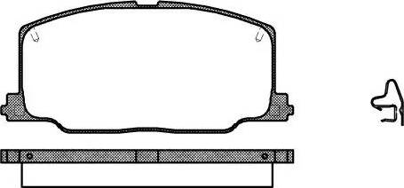 Dr!ve+ DP1010.10.0474 - Brake Pad Set, disc brake www.autospares.lv