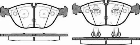 Dr!ve+ DP1010.10.0476 - Brake Pad Set, disc brake www.autospares.lv