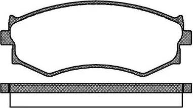 Dr!ve+ DP1010.10.0595 - Brake Pad Set, disc brake www.autospares.lv