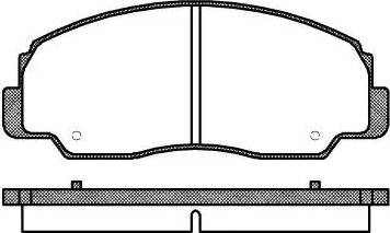 Dr!ve+ DP1010.10.0587 - Brake Pad Set, disc brake www.autospares.lv