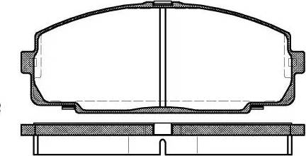 Dr!ve+ DP1010.10.0068 - Brake Pad Set, disc brake www.autospares.lv