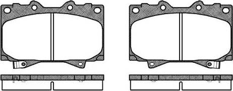 Dr!ve+ DP1010.10.0130 - Bremžu uzliku kompl., Disku bremzes www.autospares.lv