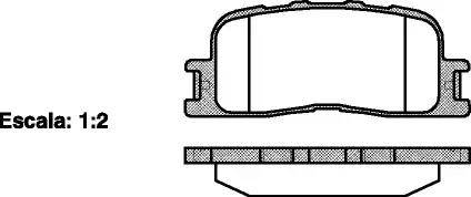 Dr!ve+ DP1010.10.0346 - Brake Pad Set, disc brake www.autospares.lv