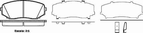 Dr!ve+ DP1010.10.0353 - Brake Pad Set, disc brake www.autospares.lv