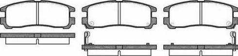 Dr!ve+ DP1010.10.0308 - Brake Pad Set, disc brake www.autospares.lv