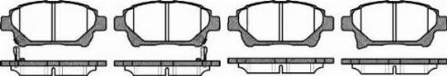 Dr!ve+ DP1010.10.0328 - Brake Pad Set, disc brake www.autospares.lv