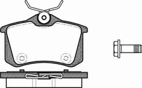 Dr!ve+ DP1010.10.0375 - Тормозные колодки, дисковые, комплект www.autospares.lv