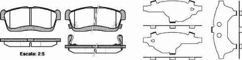 Dr!ve+ DP1010.10.0248 - Brake Pad Set, disc brake www.autospares.lv