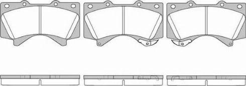 Dr!ve+ DP1010.10.0279 - Brake Pad Set, disc brake www.autospares.lv