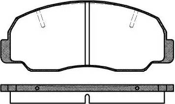 Dr!ve+ DP1010.10.0275 - Brake Pad Set, disc brake www.autospares.lv