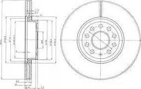 Dr!ve+ DP1010.11.0433 - Тормозной диск www.autospares.lv