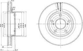 Dr!ve+ DP1010.11.0661 - Тормозной диск www.autospares.lv