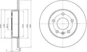 Swag 40 91 7213 - Brake Disc www.autospares.lv