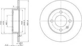 Dr!ve+ DP1010.11.0111 - Bremžu diski www.autospares.lv