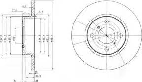 Dr!ve+ DP1010.11.0187 - Bremžu diski www.autospares.lv