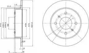 Dr!ve+ DP1010.11.0123 - Bremžu diski www.autospares.lv