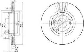 Dr!ve+ DP1010.11.0736 - Bremžu diski www.autospares.lv