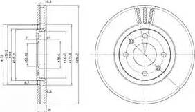 Dr!ve+ DP1010.11.0732 - Тормозной диск www.autospares.lv