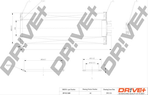 Dr!ve+ DP1110.11.0051 - Eļļas filtrs autospares.lv