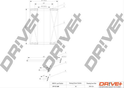 Dr!ve+ DP1110.11.0064 - Eļļas filtrs autospares.lv