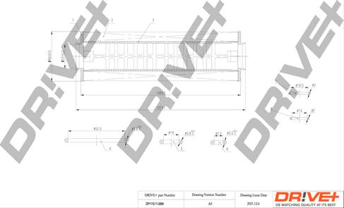 Dr!ve+ DP1110.11.0084 - Eļļas filtrs autospares.lv