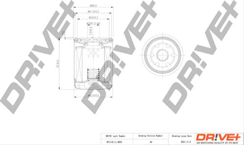 Dr!ve+ DP1110.11.0035 - Масляный фильтр www.autospares.lv