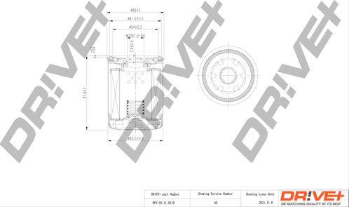 Dr!ve+ DP1110.11.0110 - Eļļas filtrs autospares.lv