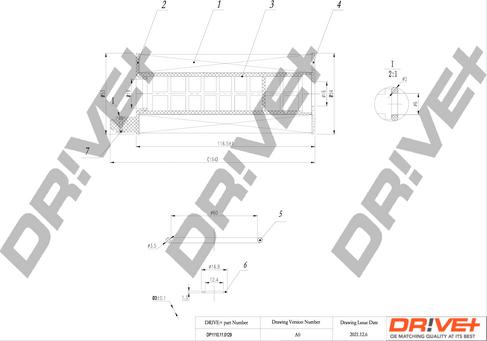 Dr!ve+ DP1110.11.0129 - Eļļas filtrs autospares.lv