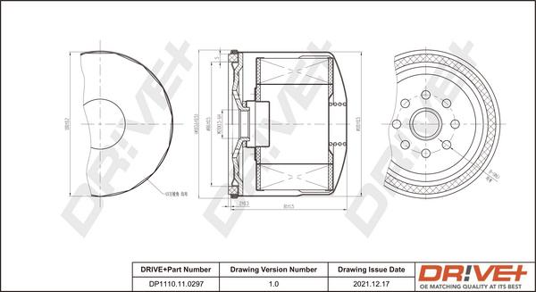 Dr!ve+ DP1110.11.0297 - Масляный фильтр www.autospares.lv